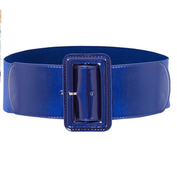 Women\'s Stretchy Belt 1950s 3 Inch Wide main image 4